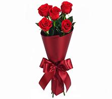 Букет 5 Красных роз Эдлесс Лав в Ховрино