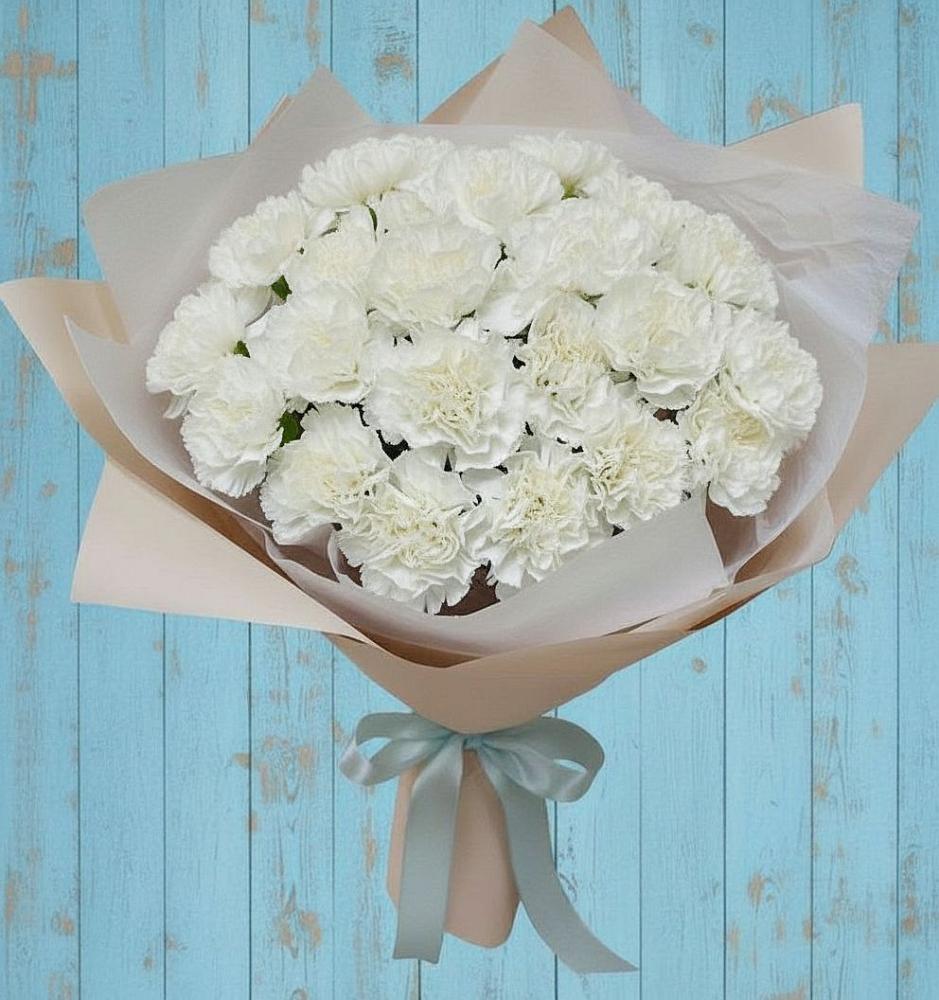 Букет цветов из: Гвоздики в Ховрино