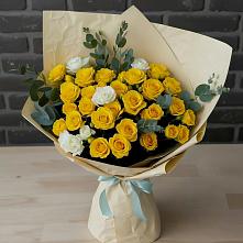 Букет цветов из:  Розы в Ховрино