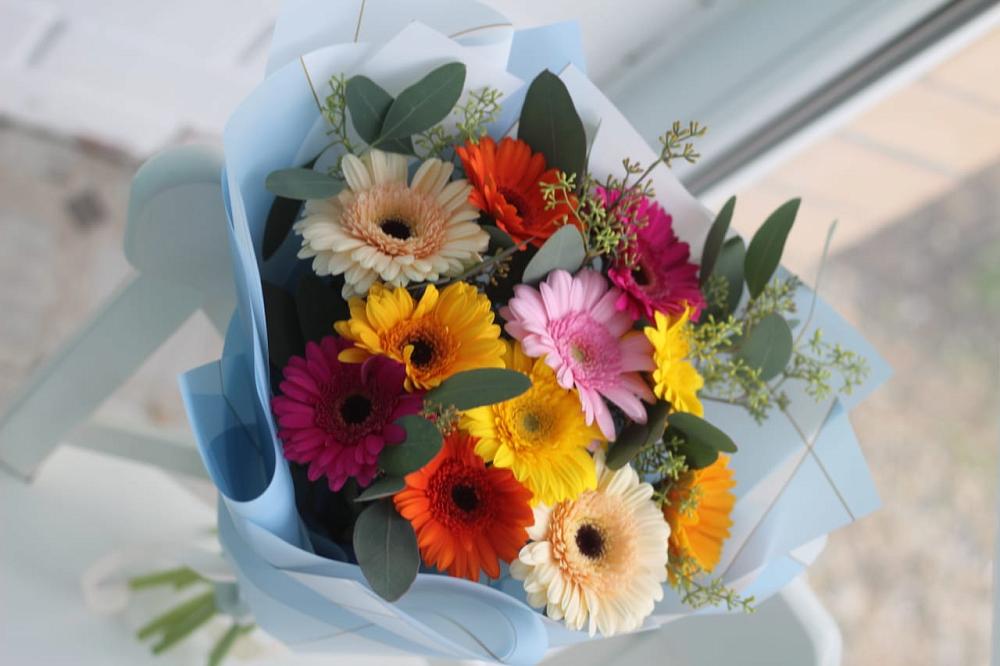 Букет цветов из: Герберы в Ховрино