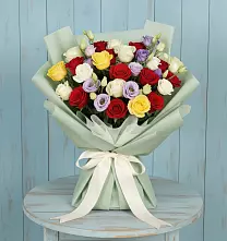 Букет цветов из:  Розы #REPLACE_PRED# Ховрино