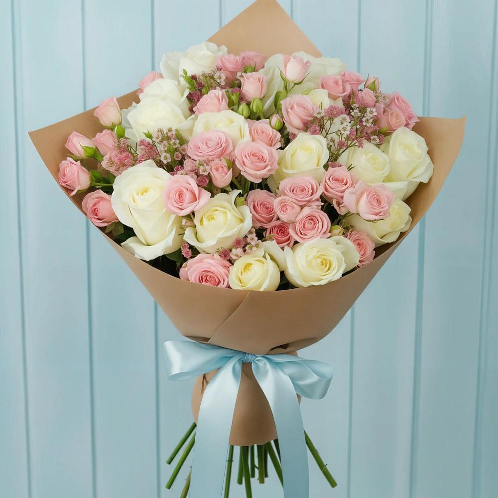 Букет цветов из: Розы в Ховрино