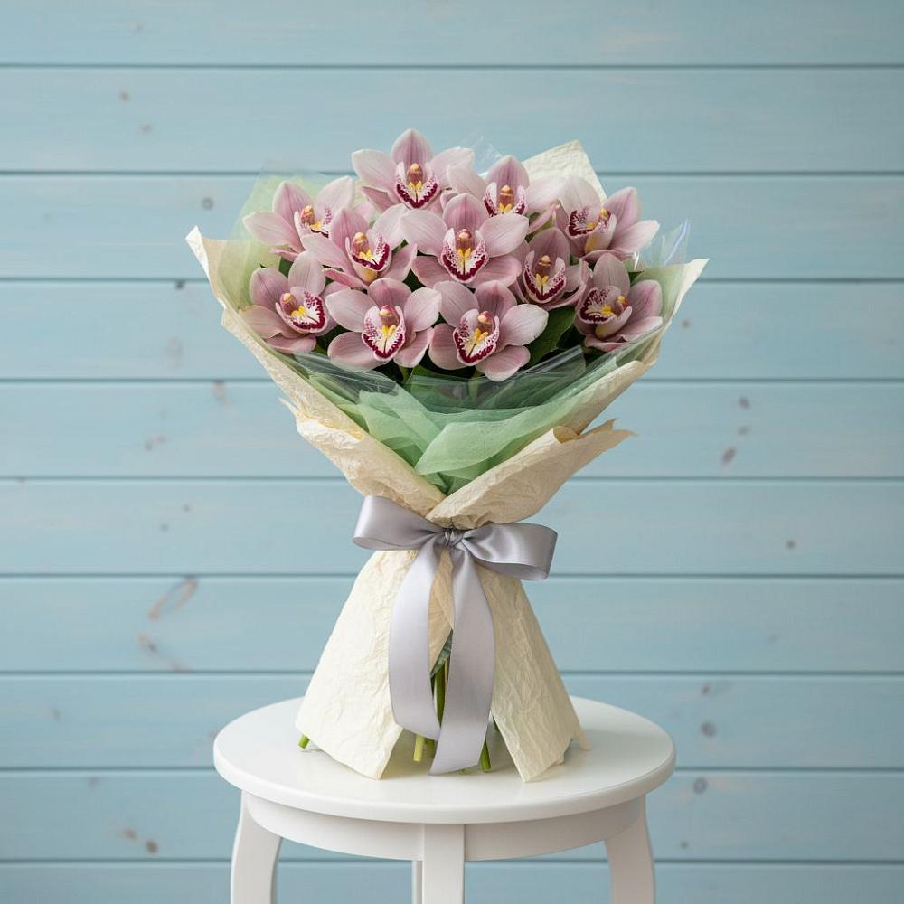 Букет цветов из: Орхидеи и Розы в Ховрино