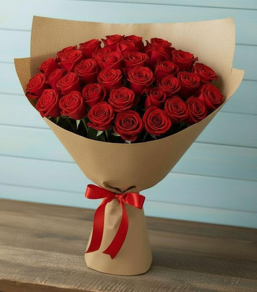 Букет Красные розы Милано в Ховрино