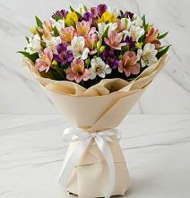 Букет цветов из:  Альстромерии #REPLACE_PRED# Ховрино
