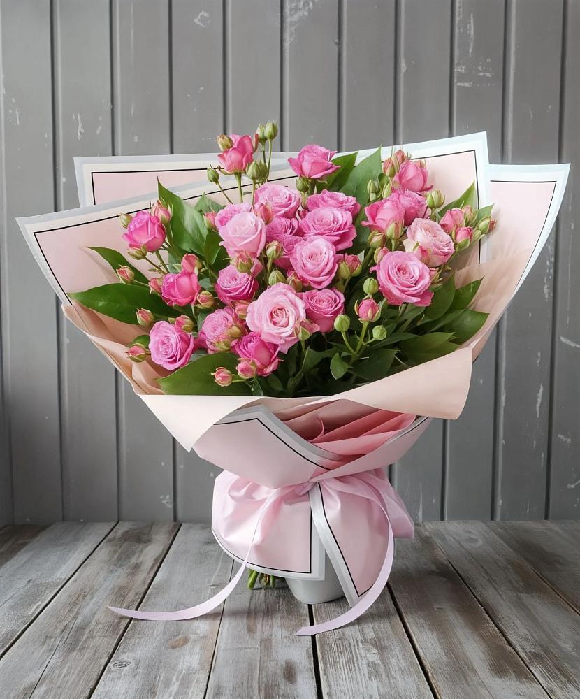 Букет Розовый кустик в Ховрино
