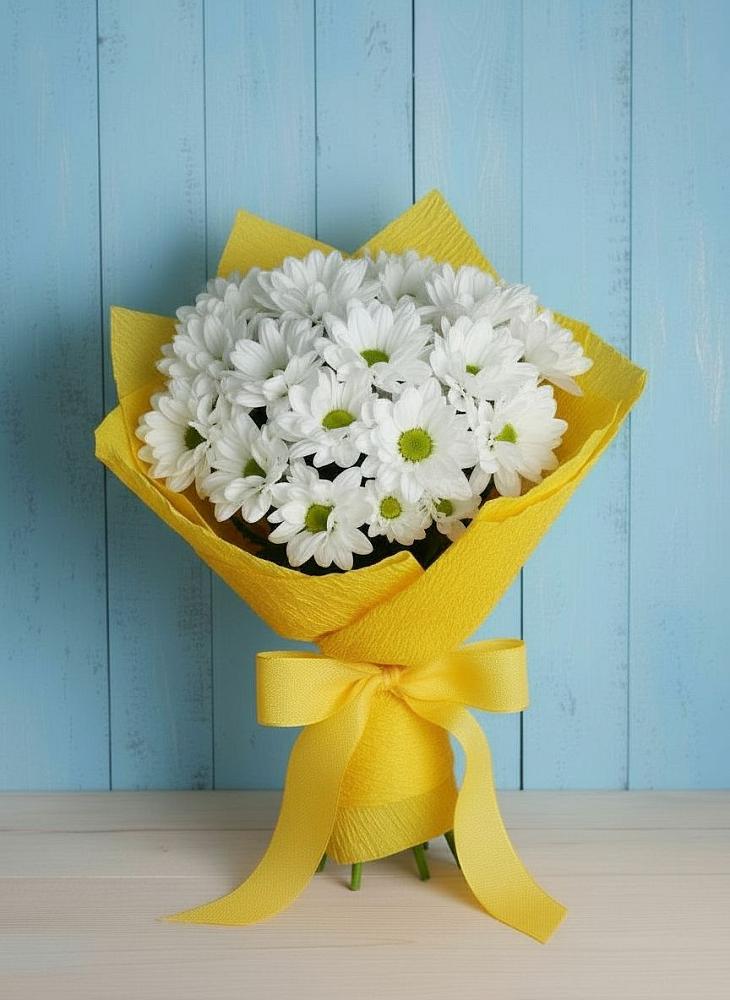 Букет цветов из: Хризантемы в Ховрино