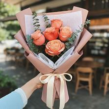 Букет цветов из:  Розы в Ховрино