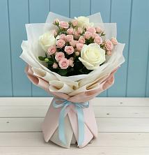 Букет цветов из:  Розы в Ховрино