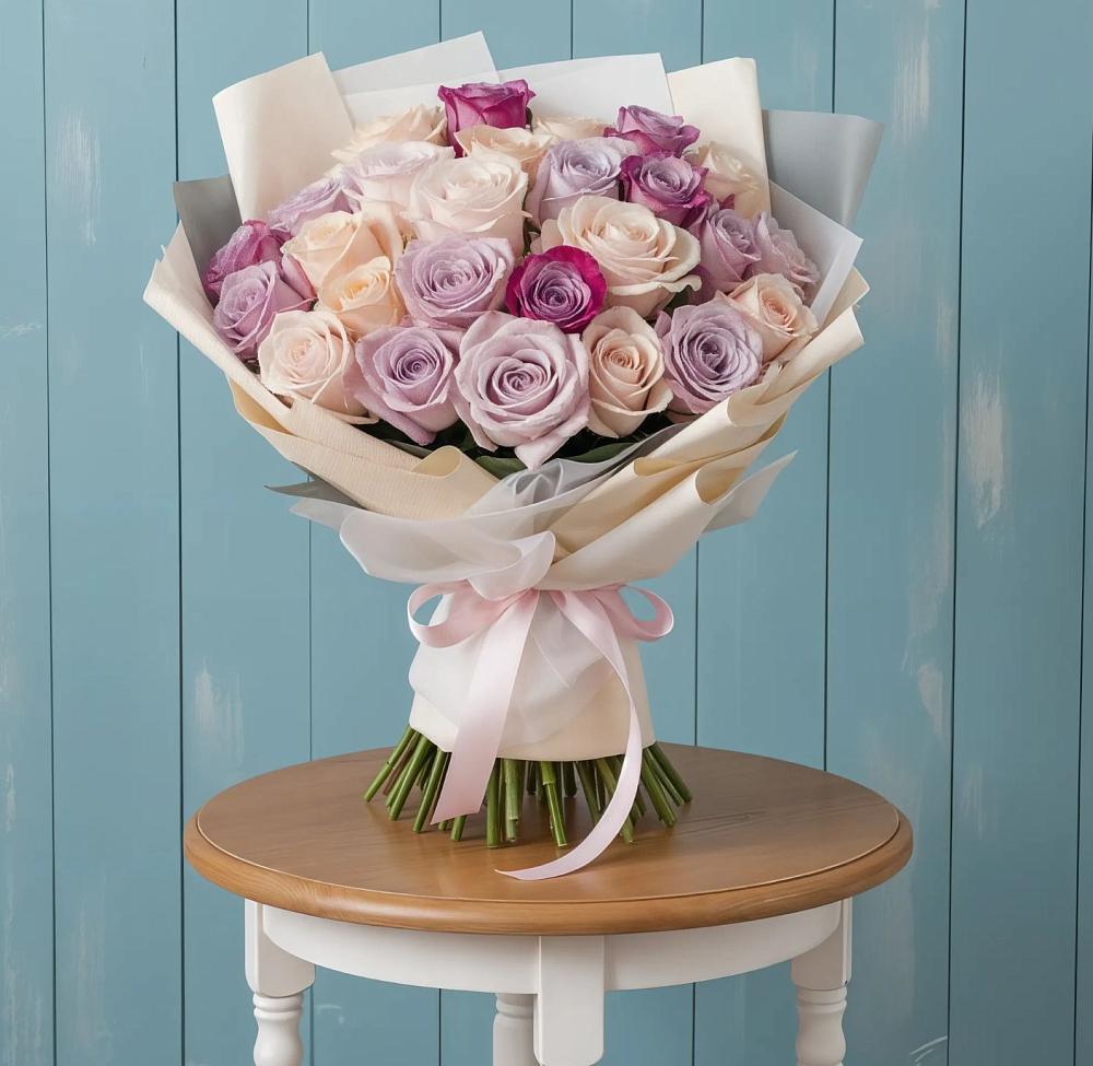 Букет цветов из: Розы в Ховрино