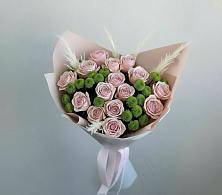Букет цветов из:  Розы и Хризантемы в Ховрино