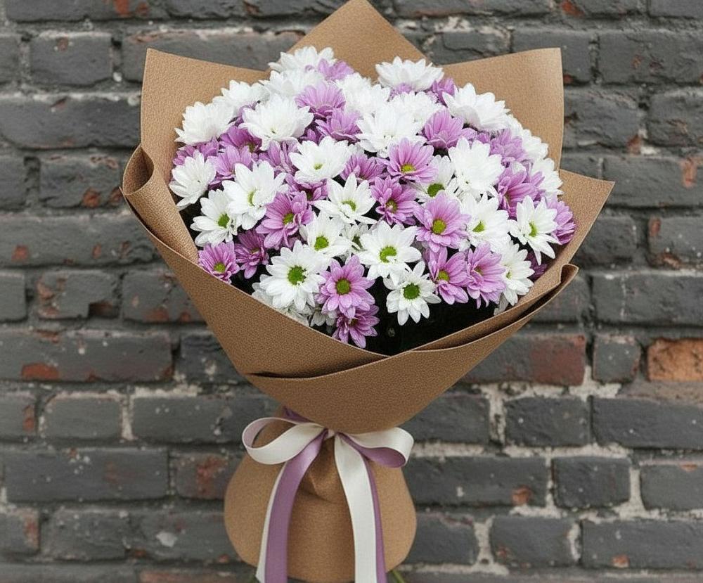 Букет цветов из: Хризантемы в Ховрино