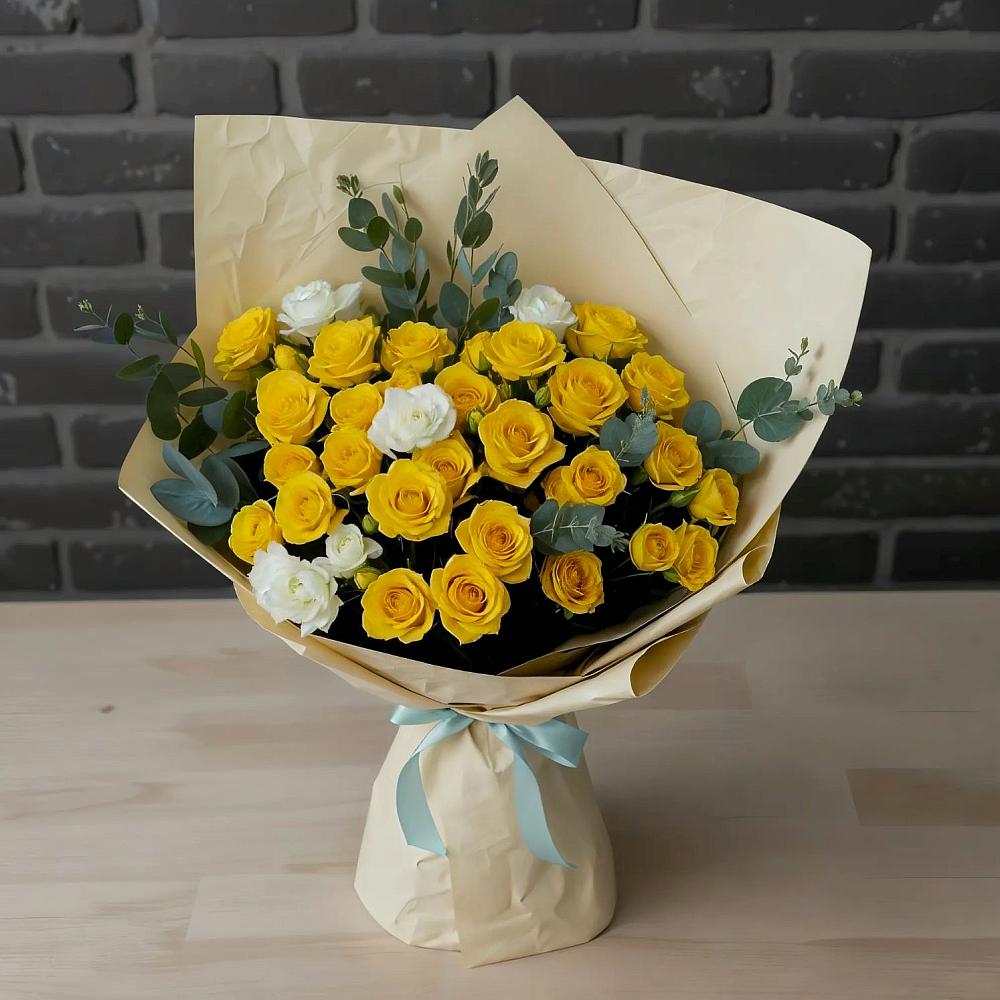 Букет цветов из: Розы в Ховрино