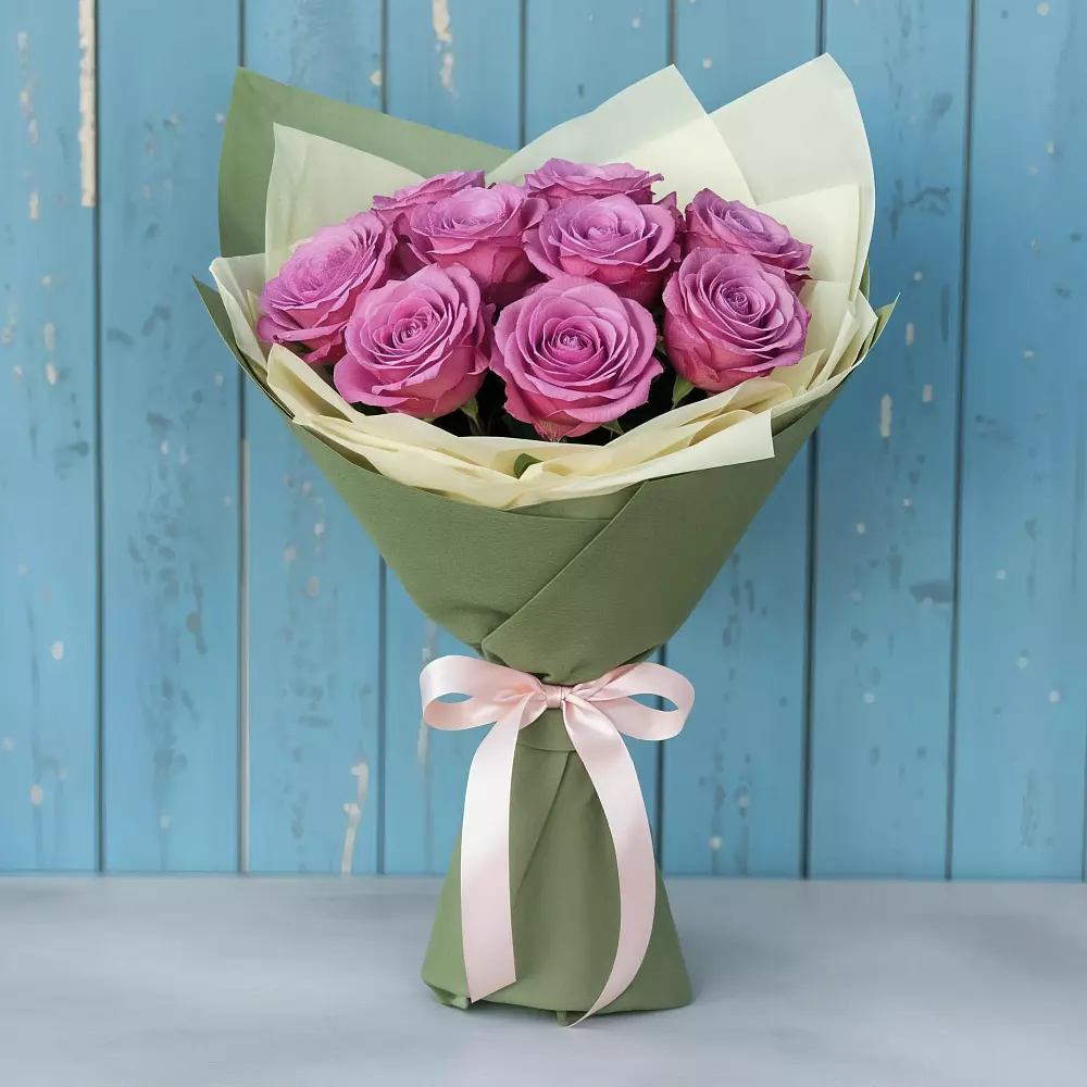 Букет Розы Фёрст Леди в Ховрино