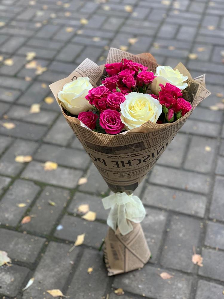 Букет цветов из: Розы в Ховрино